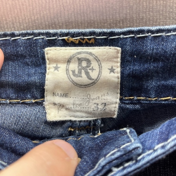 Realco Jeans Bootcut Denim Jeans Womens 32 Plus size Blue Stretch Western 2283 - Picture 2 of 11